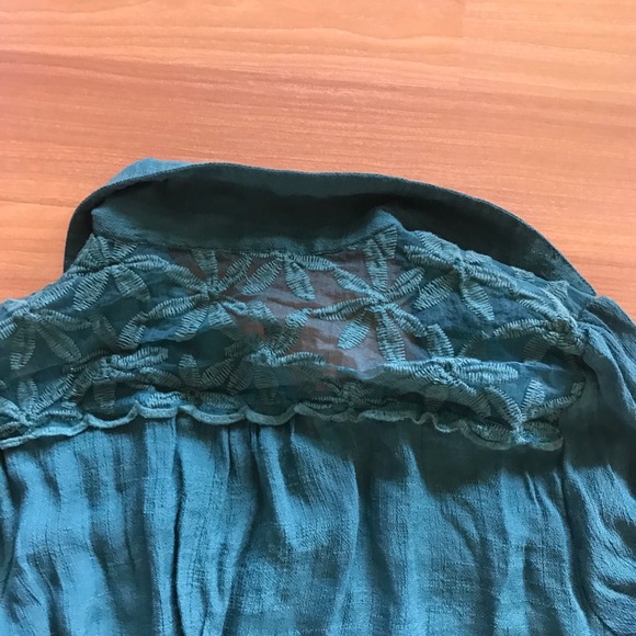 Mine hunter green top - Picture 3 of 4